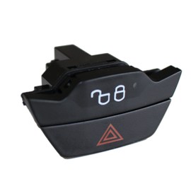 MKAREPART Hazard Warning Light and Door Lock Switch Compatible with Transit Custom Connect Fiesta Focus B Max C Max 1519127 BK3T13A350AA