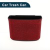 TUCKBOLD Car Trash Can Portable Car Door Trash Bin Red