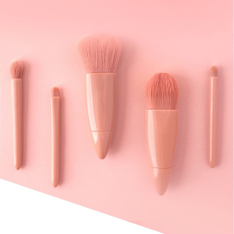 Travel Makeup Brushes Set - Mini Makeup Brush Set with