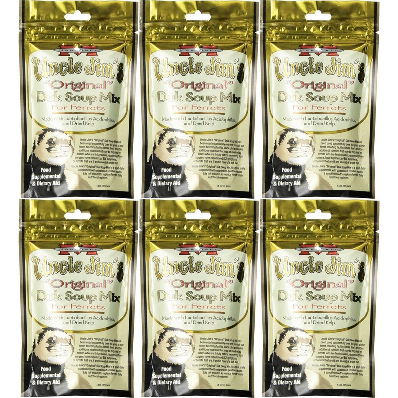 Marshall Uncle Jim's Original Duk Soup Mix for Ferrets 1.69Lb