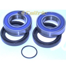 Caltric Rear Wheel Ball Bearings Seals Kit for Yamaha Grizzly 660 YFM660 2002