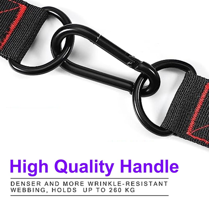 Gym Accessories, Double D Ring LAT Pulldown Attachment,Cable Machine, for