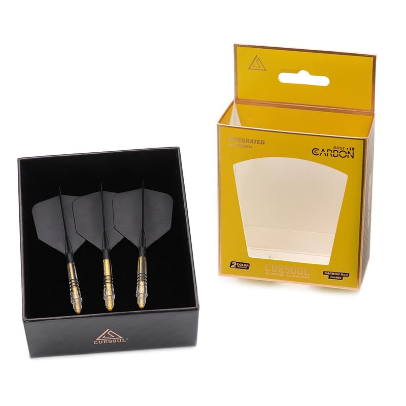 CUESOUL ROST T19 Carbon Integrated Dart Shaft and Flight Big
