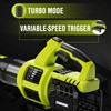 Leaf Blower Cordless 20V Powerful Electric Leaf Blower with 2x4.0Ah
