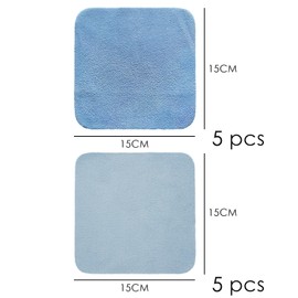 10 Pieces Of Glasses Cleaning Cloth, Microfiber Cloth, Suede Glasses Cloth, Lens Wiper, Piano Cloth
