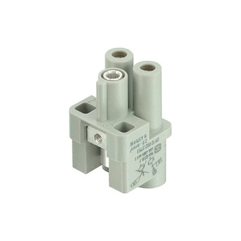 Harting Socket Insert 09 12 002 2753 Contents: 1 Piece