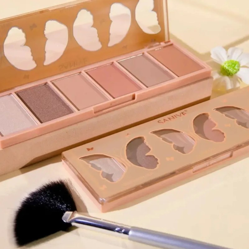 Paleta De Rubor Con Contorno E Iluminador