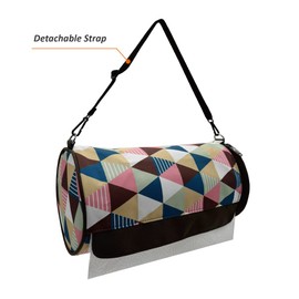 Olve Kitchen Paper Towel Holder Hanging Paper Towel Dispenser Cover for Kitchen, Camping Outdoor (Brown)