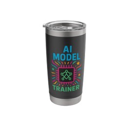 AI Model Trainer Neural Network – Machine Learning & Tech Stainless Steel Insulated Tumbler