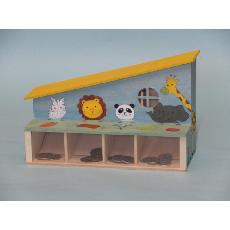 Sorting House Piggy Bank