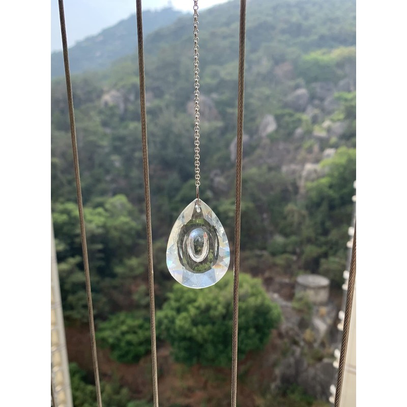 TANOMA Window Hanging Crystals Prism Suncatcher for Windows, Rainbow Maker