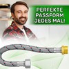 Flexible Water Connection Hose Length 50 cm Diameter 13 mm