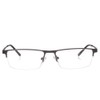 Jcerki Photochromic Gray Reading Glasses +1.00 Strength Half frame Men