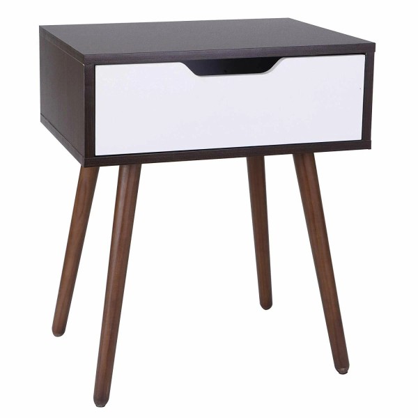 Segawe Side End Table with Drawer Saving Space Storage for