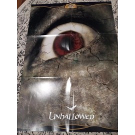 Wizards of the Coast 2007 Dungeons & Dragons D&D Miniatures Unhallowed 2Side Checklist Promo Poster