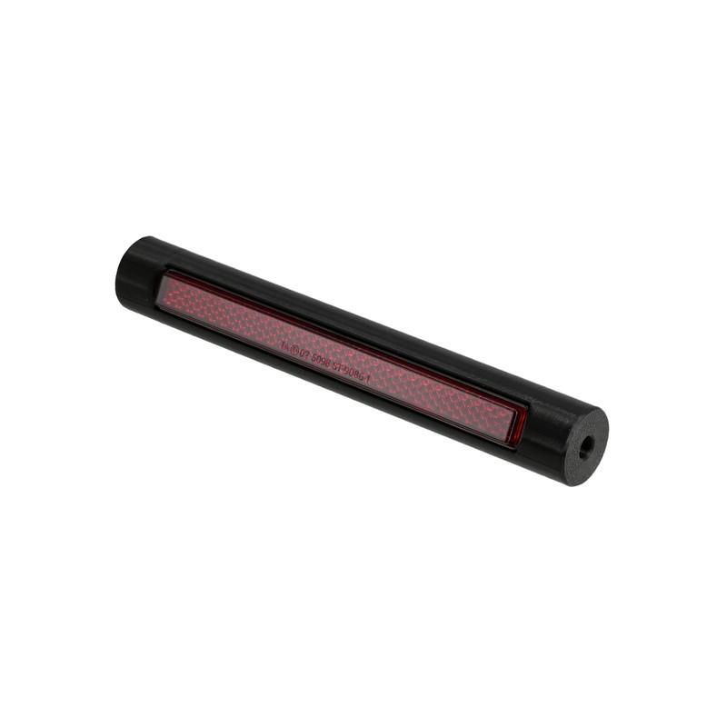 Black 3D Print Rear Rack Rack Hook Handle with Reflector