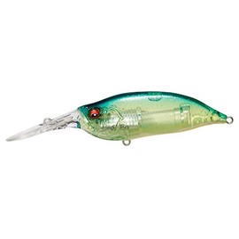 Megabass IXI SHAD Type-3 Lure, Skeleton Blue Back Chart