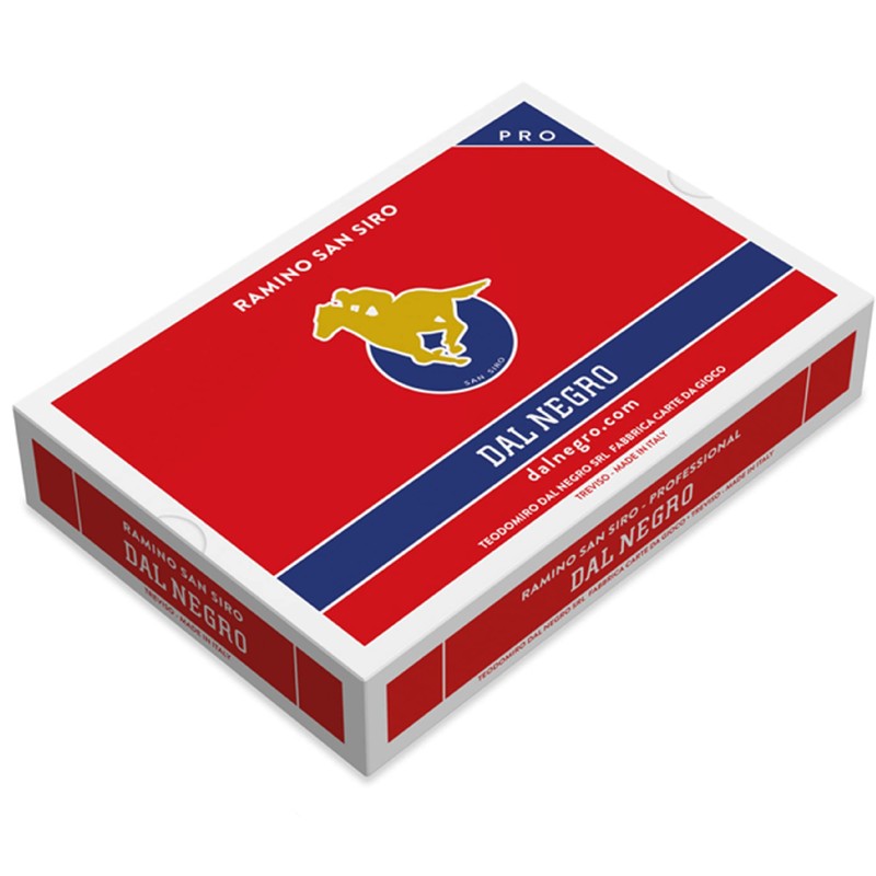 Dal Negro - 24129 Ramino San Siro Kunststoff Spielkarten