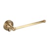 Antique Brass Bathroom Towel Holder Rack Single Pole Bar Clothes