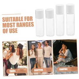 WOONEKY 4pcs Travel Bottle Set Reusable Toiletry Containers for Shampoo Conditioner Lotion Portable Travel Bottles for Business Outdoor Activities