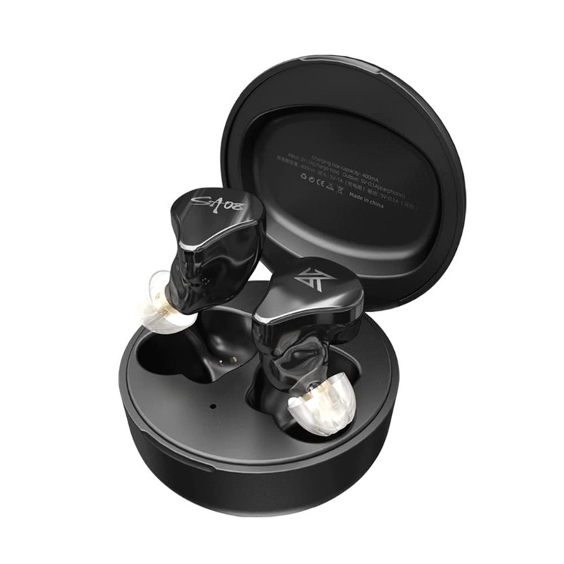 Airloop KZ SA08 Earbuds with Microphone, Black