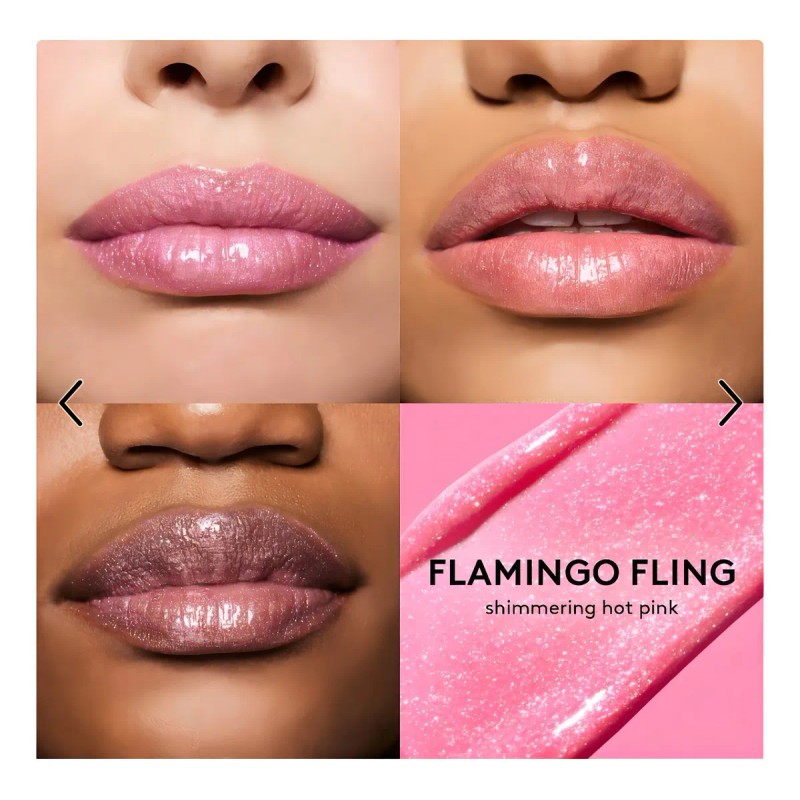 Labial Fenty Beauty Gloss Bomb Stix Brillante Flamingo Fling Rosa