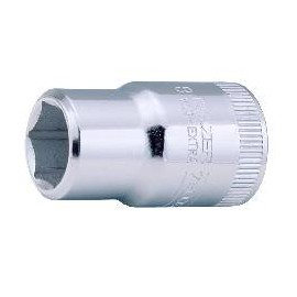 Bahco SB7800SM-21 1/2-Inch 6 Edge Socket Wrench Insert, Silver, 21 mm