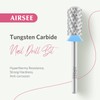 AIRSEE Tungsten Carbide Acrylic Nail Drill Bit Efile Electric File