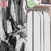 3 PCS Long Dress Garment Bags - Full Length Covers