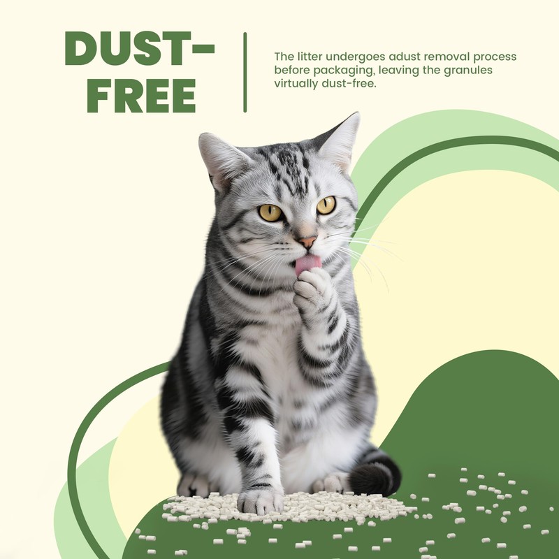 Enhanced Cat Litter Pellets 7 lbs, Generic Litter Refills Exclusively