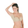 Ready Dress Shields Snaps onto Your Bra Straps – (1114VR-Regular-Sleeve-Beige)