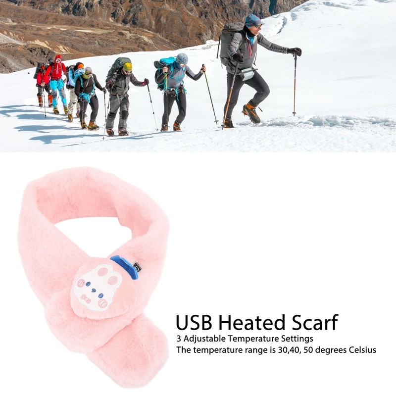 Neck Heating Pad 3 Heating Levels Neck Wrap USB Scarf