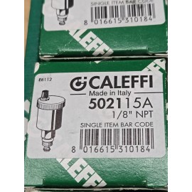 CALEFFI 502115A 1/8-Inch NPT Automatic  Air Vent