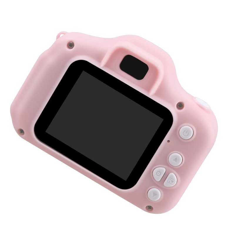 Kids Camera Support Timing One Button Operation Educational Toddler Digital