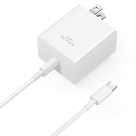 45W USB C Super Fast Charger, Type C Charger Fast Charging Block, Android Phone Charger with 6Ft Type C to C Cable for Galaxy S25 Ultra/S25/S24/S23/S22/S21/S20/Note 20/Note 10（White）