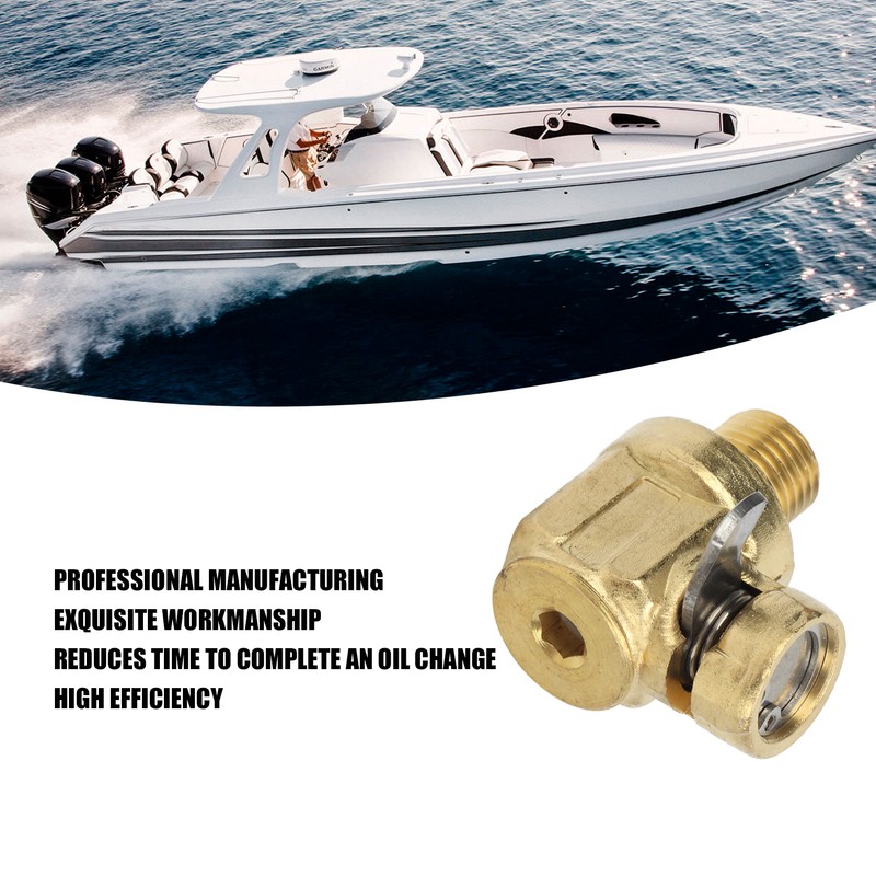F103 Engine Quick Oil Drain Valve M12‑1.25 High Efficiency with