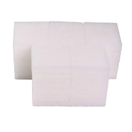 INGVIEE Pack of 50 Compatible Filter Wadding for Juwel Compact / Bioflow 3.0 / M