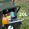 PORTAL Backpack Cooler Chair Fishing Chairs with Backrest Folding Camping