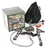 NGT Portable Foldable Camping Gas Stove Outdoor Cooking Hiking Boat