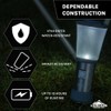 Cascade Mountain Tech 500-Lumen IPX4 Water-Resistant LED Flashlight Lantern with