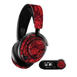 MightySkins Glossy Glitter Skin Compatible with SteelSeries Arctis Nova Pro - Too Many Roses | Protective, Durable High-Gloss Glitter Finish | Easy to Apply and Change Styles | Made in The USA