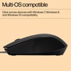 HP 150 Wired Mouse, 1600 DPI Sensor, Ergonomic Left/Right Mouse