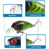 14 Pieces Fishing Lure Set Bait Kit Wobbler Crankbaits with
