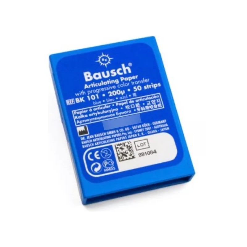 Bausch Papel De Articular Dental Aleman Bausch Bk101