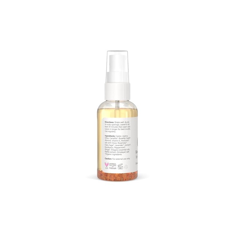 Clearly Gain Aceite Crecimiento Cabello Tratamiento Cuero Cabelludo Hombres Mujeres