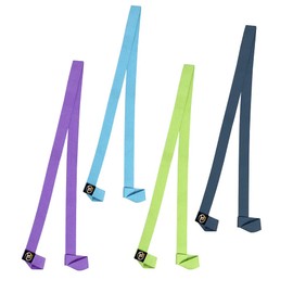 Yoga-Mad Yoga Mat Carry Strap, Adjustable Loops to Fit All Mat Sizes, 100% Cotton, Durable Yoga Mat Carrying Strap Sling (Lime Green)