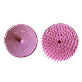 Telliswelt 1 x Pink Massage Brush Massageboy Hair Brush 8 cm Diameter Made in Germany