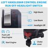JINGKE Left Handlebar Control Engine Start Run Off Headlight Switch