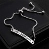 SOUSYOKYOSAM Live Laugh Love Expandable Bracelets for Women Inspirational Jewelry