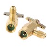 AC R134A Refrigerator Freon Recharge Kit including R134a Piercing Self-Sealing